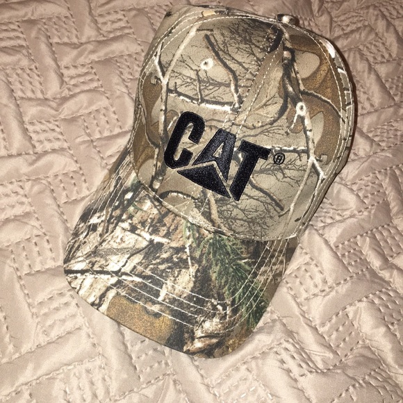 Camo Hat Caterpillar Cat Nwot Baseball 